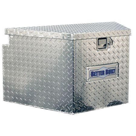 BETTER BUILT UTILITY TRAILER TONGUE TOOL BOX, SHORT, V SHAPED 34INREAR L, 16IN FRON 66012336